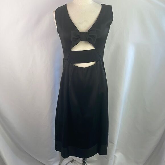 Moschino Black With Bow Back Dress